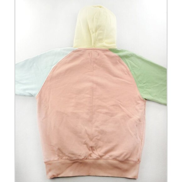 Teddy Fresh Hoodie Pastel Colorblock Pullover Embroidered Logo Medium - Picture 6 of 14